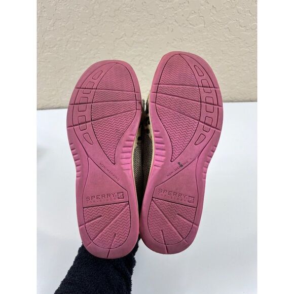 Sperry Top-Sider Bluefish Leopard Print Pony Hair Boat Shoes Women's Size 6M - Picture 10 of 10